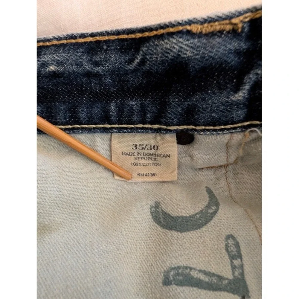 VTG Polo Ralph Lauren 867 Classic Fit Jeans Men 35x30 - Fits 36x29 Blue Straight